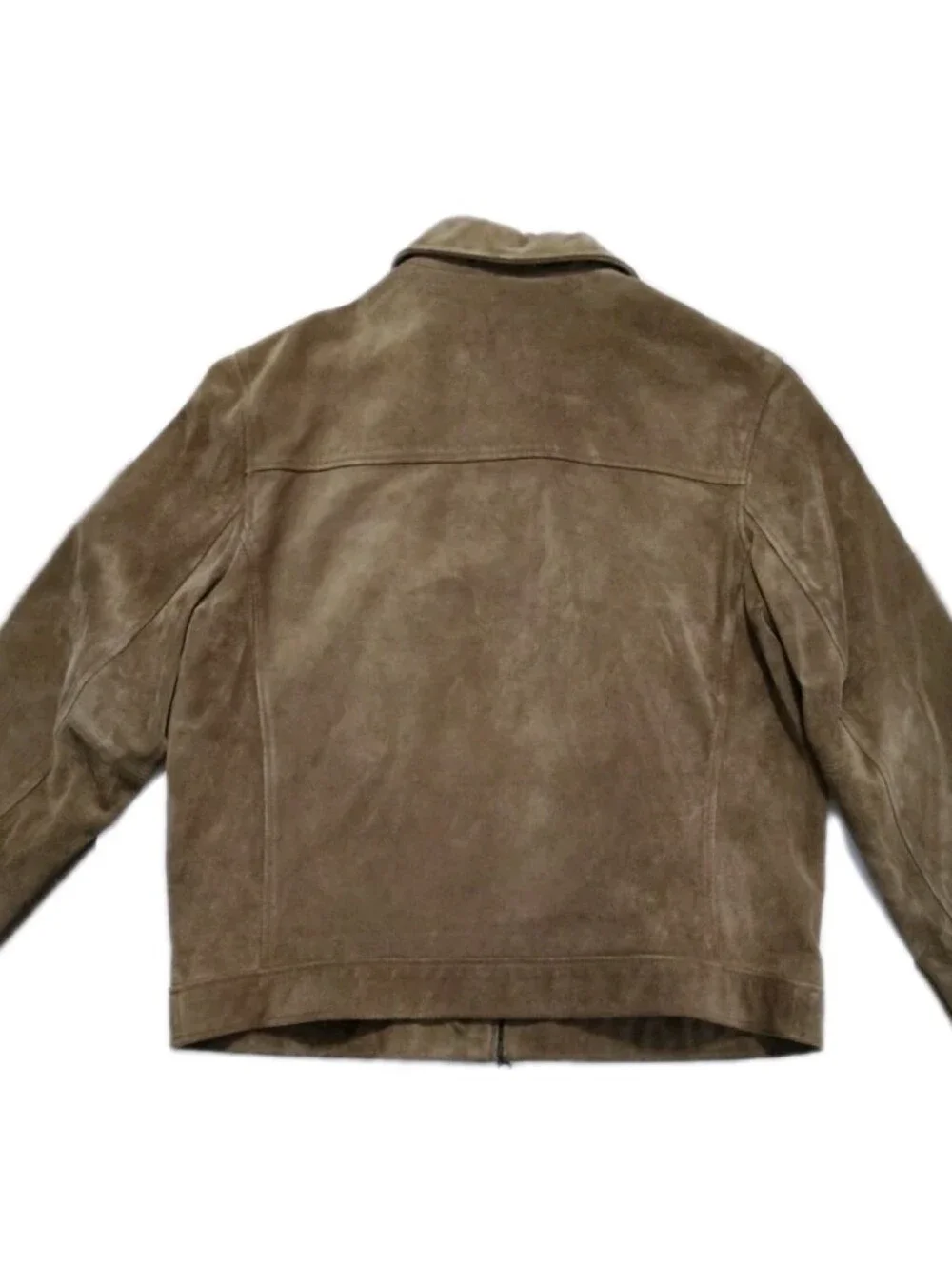 Vtg Banana Republic Cowboy Suede Jacket Size L